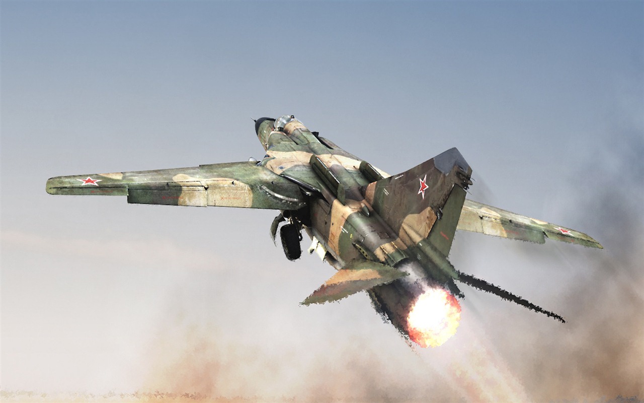軍用戰鬥機高清寬屏壁紙 #9 - 1280x800