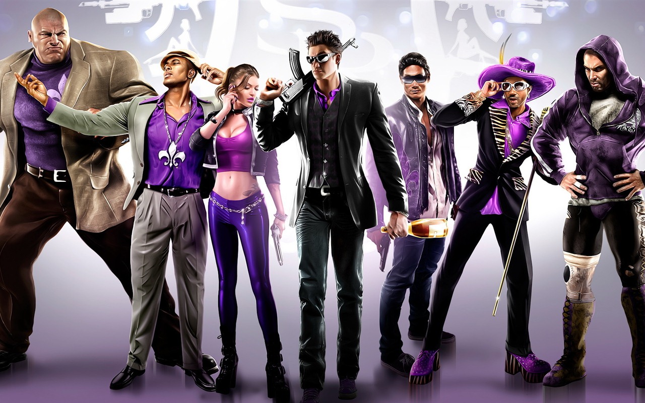 Saints Row: Třetí HD tapety na plochu #11 - 1280x800