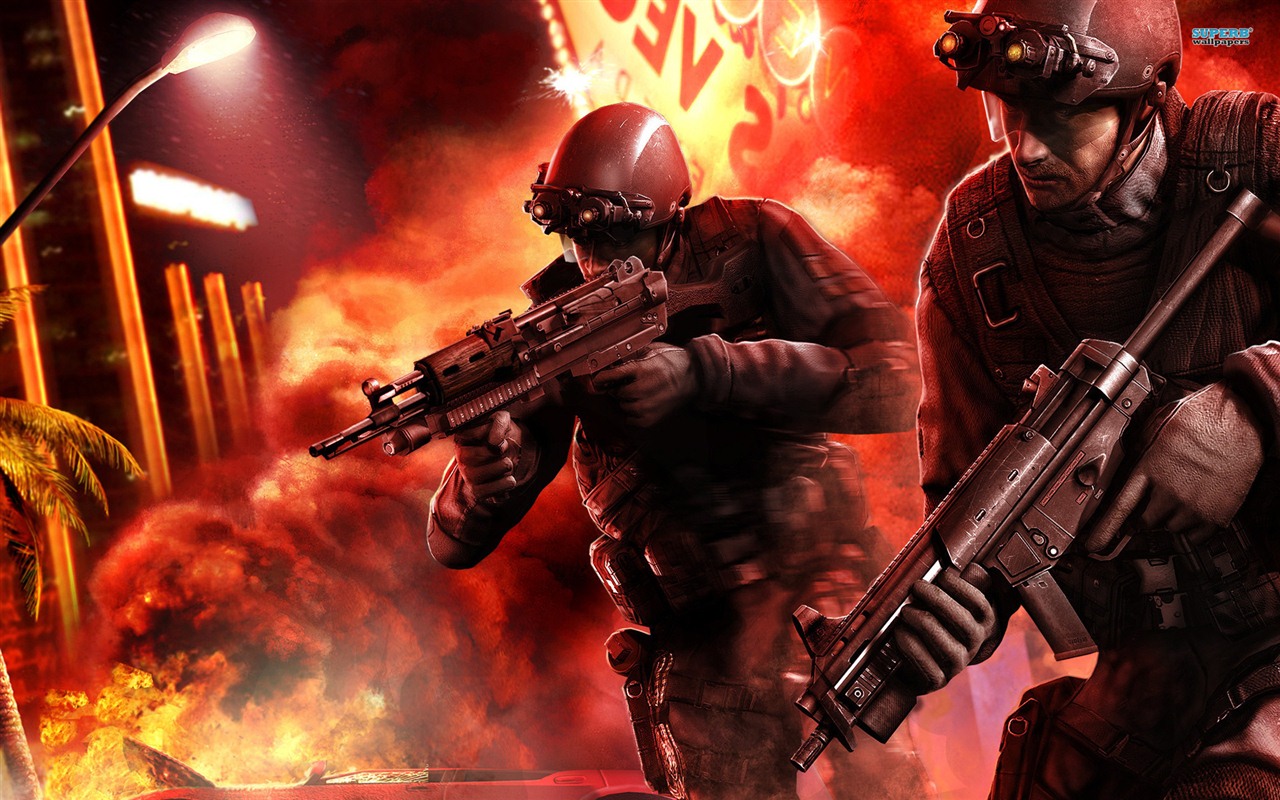 Tom Clancys Rainbow Six: Vegas HD tapety na plochu #8 - 1280x800