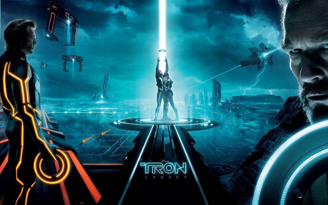 2010 Tron: Legacy 创：光速战记 高清壁纸11 - 1280x800