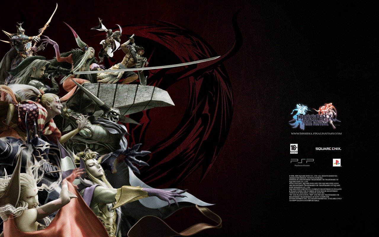 Dissidia 012: Final Fantasy Duodecim HD tapety na plochu #8 - 1280x800