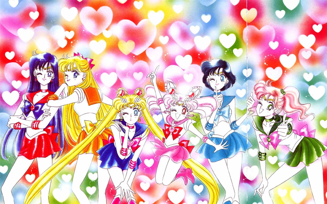 Sailor Moon HD tapety na plochu #1 - 1280x800