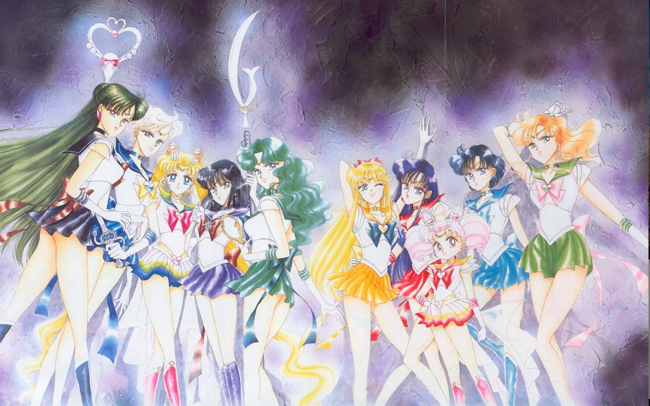 Sailor Moon HD tapety na plochu #9 - 1280x800