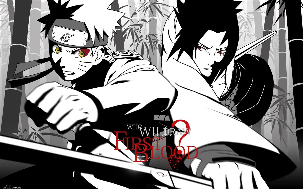 Naruto anime HD tapety na plochu #6 - 1280x800