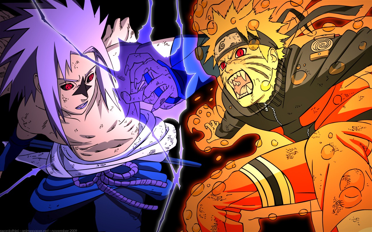 Naruto anime HD tapety na plochu #7 - 1280x800