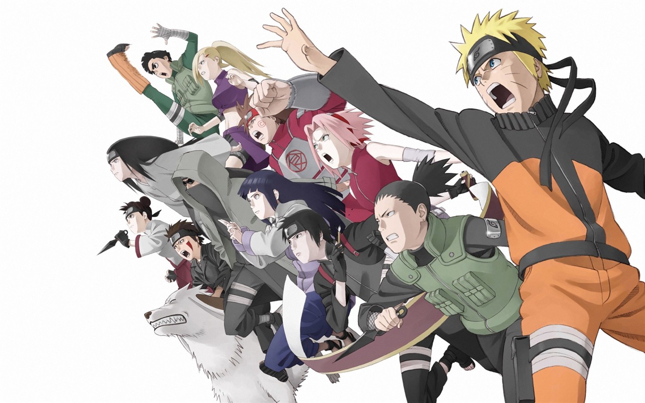 Naruto anime HD tapety na plochu #17 - 1280x800