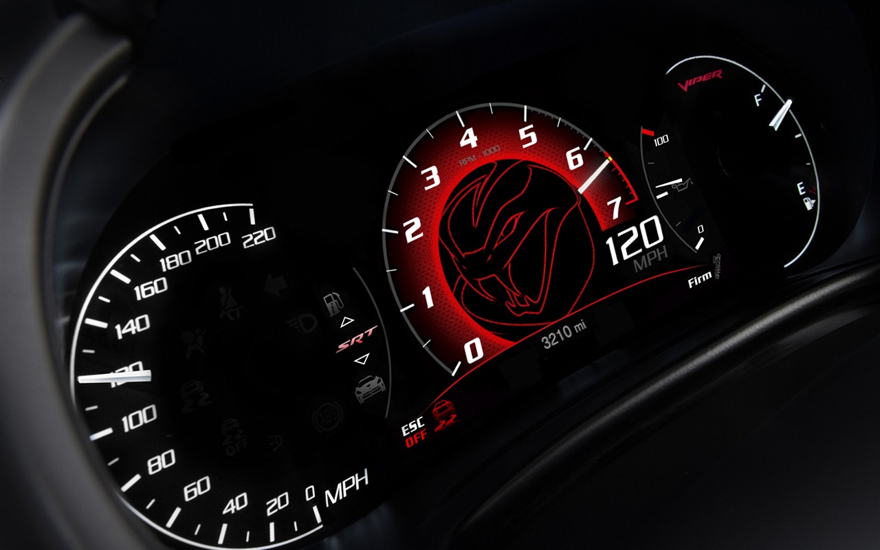 2012 SRT Viper GTS 蝰蛇GTS 高清壁紙 #35 - 1280x800