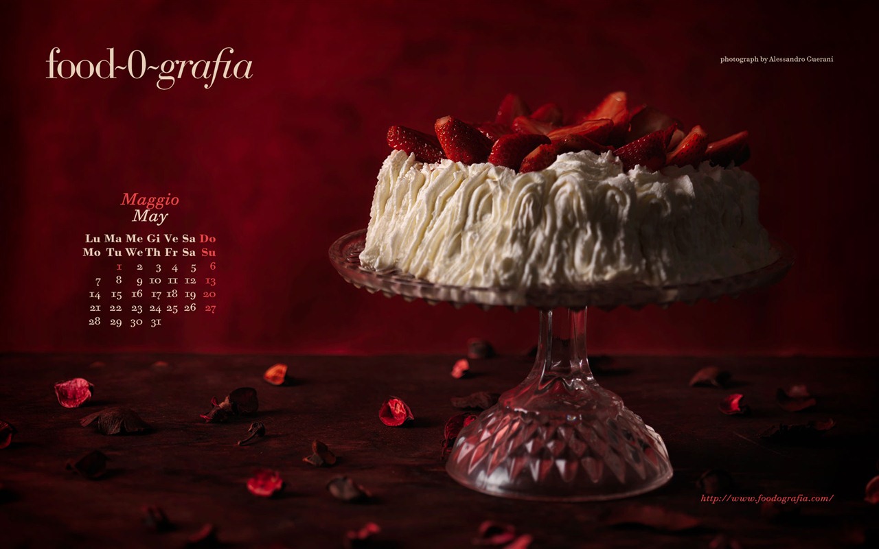 2012年5月 月曆壁紙(一) #10 - 1280x800