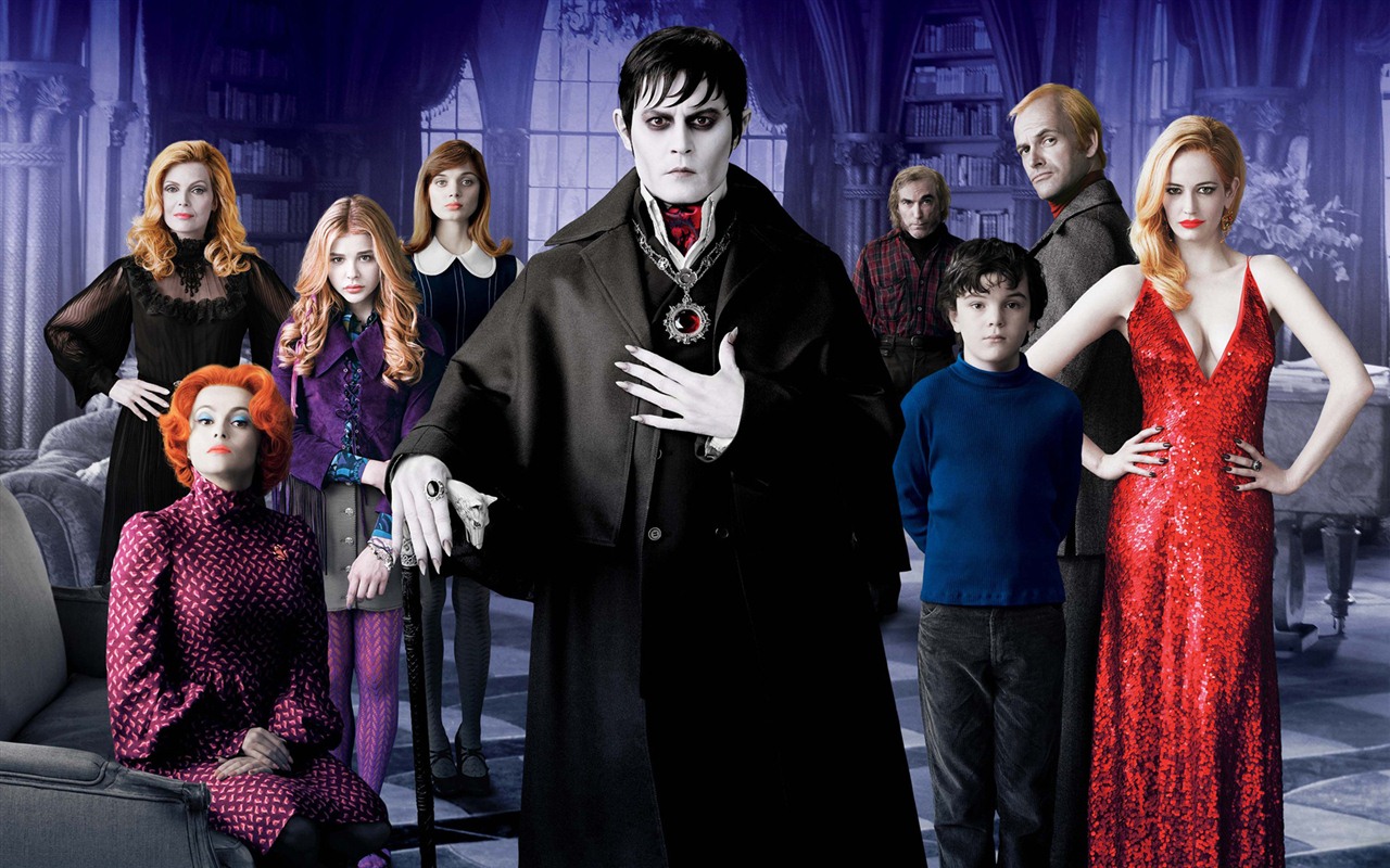 Dark Shadows 黑影家族 高清影视壁纸1 - 1280x800