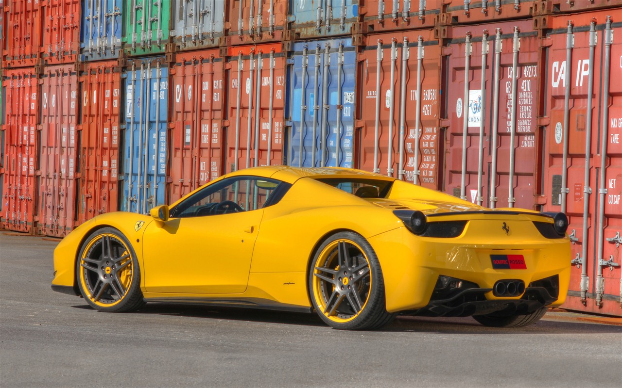 Ferrari 458 Spider 2012 Italia HD tapety na plochu #11 - 1280x800