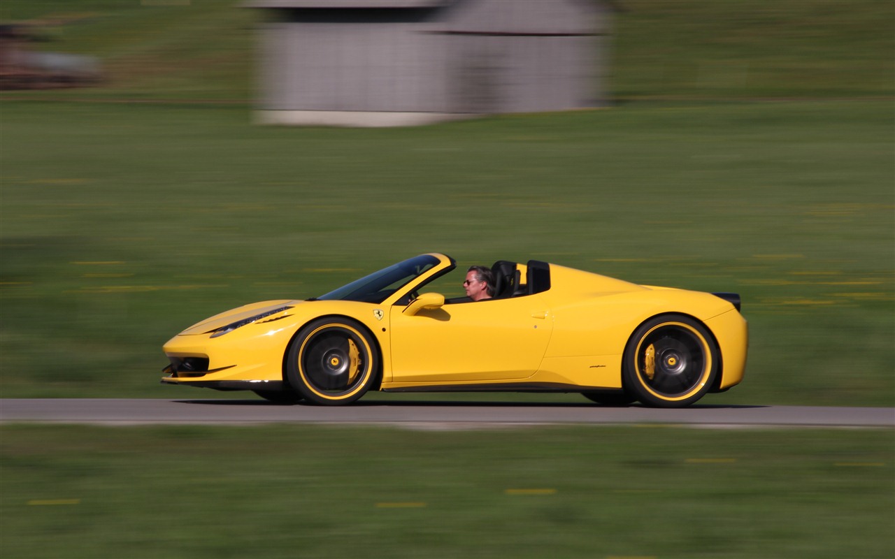 Ferrari 458 Italia spider 2012 法拉利12 - 1280x800