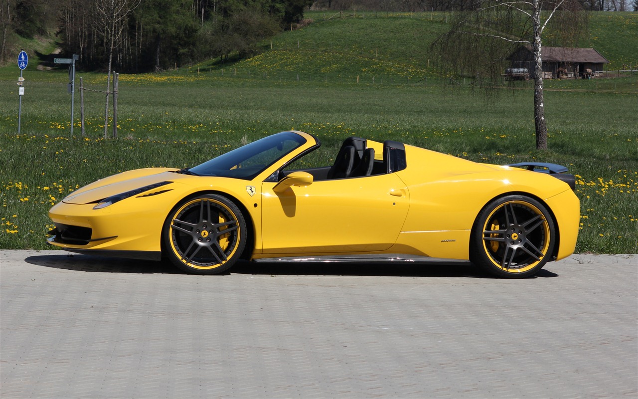 Ferrari 458 Spider 2012 Italia HD tapety na plochu #13 - 1280x800