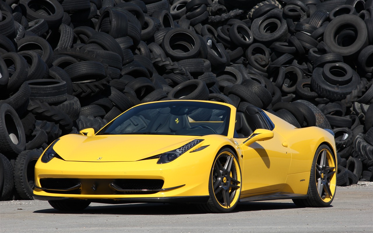 Ferrari 458 Spider 2012 Italia HD tapety na plochu #16 - 1280x800