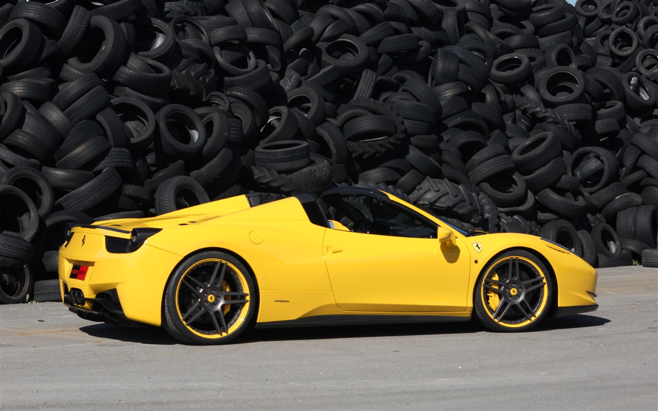 Ferrari 458 Spider 2012 Italia HD tapety na plochu #17 - 1280x800