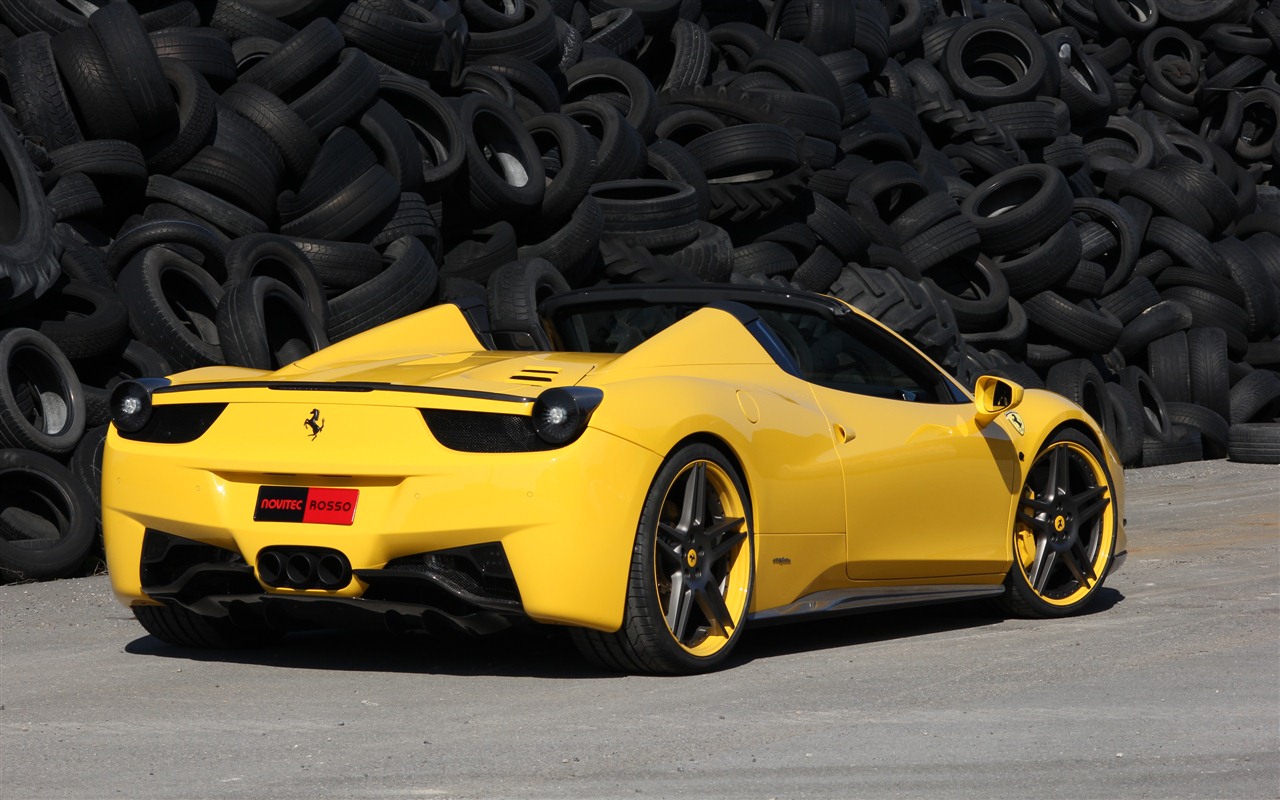 Ferrari 458 Italia araignée 2012 fonds d'écran HD #19 - 1280x800