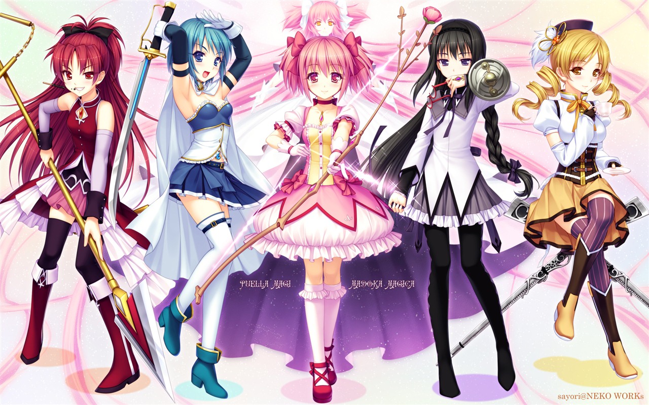 Puella Magi Madoka Magica 魔法少女小圓 高清壁紙 #1 - 1280x800