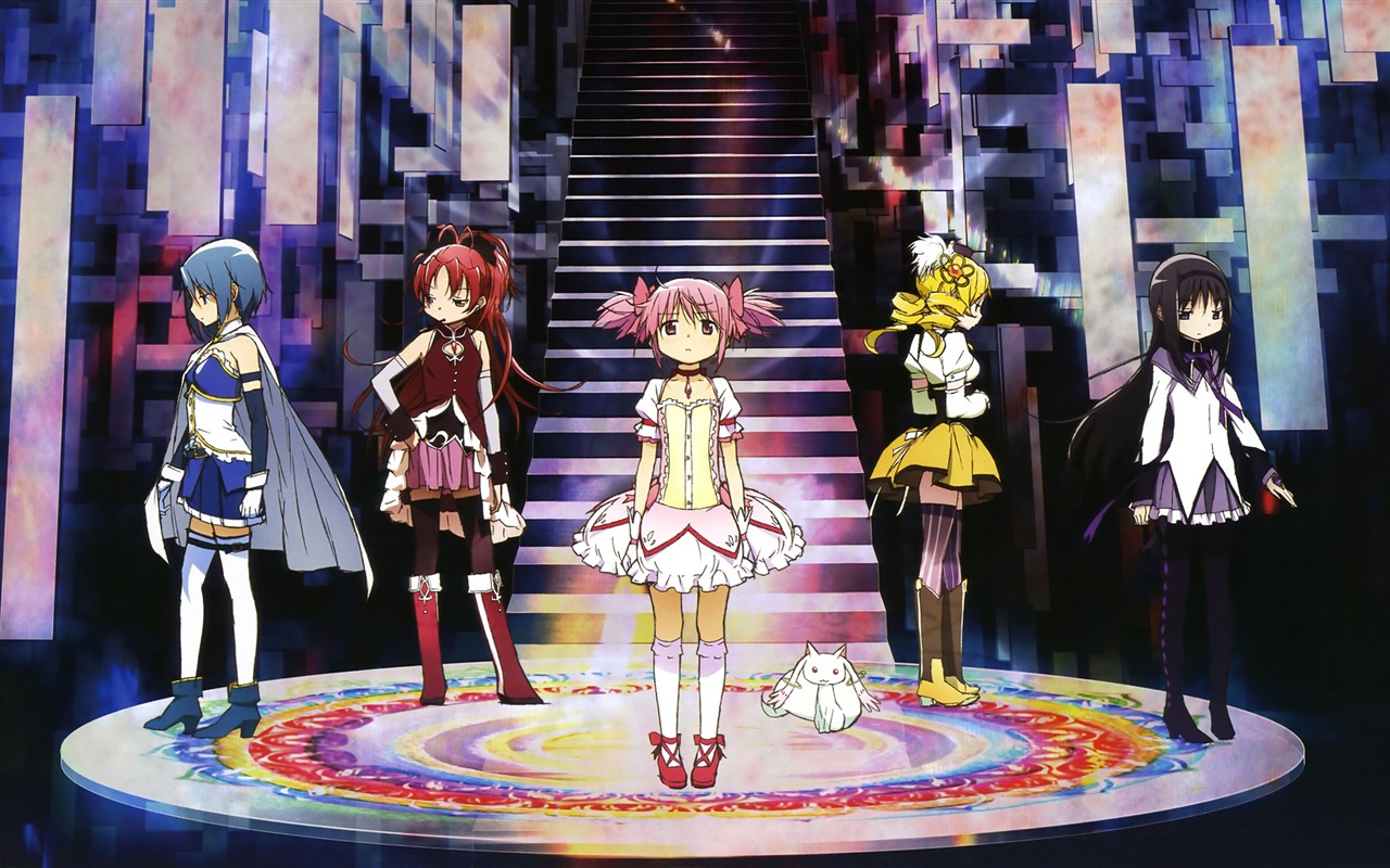 Puella Magi Madoka Magica HD tapety na plochu #2 - 1280x800