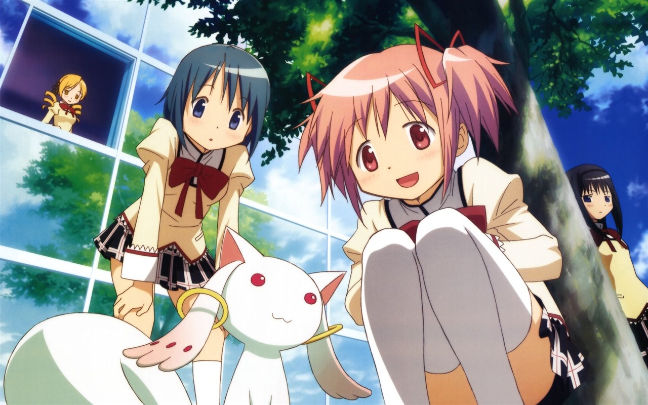 Puella Magi Madoka Magica HD wallpapers #8 - 1280x800