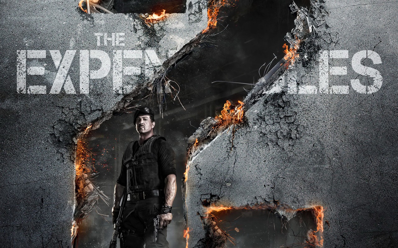 2012 The Expendables 2 敢死隊2 高清壁紙 #2 - 1280x800