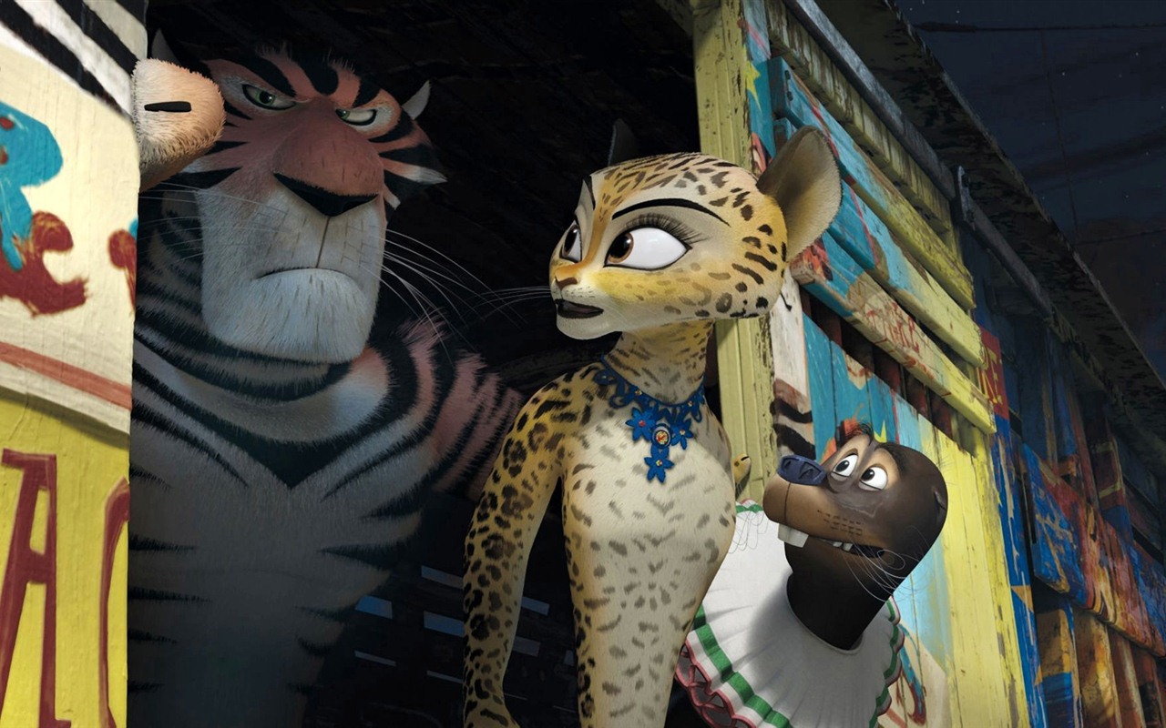 Madagascar 3: Europe Most Wanted fonds d'écran HD #16 - 1280x800