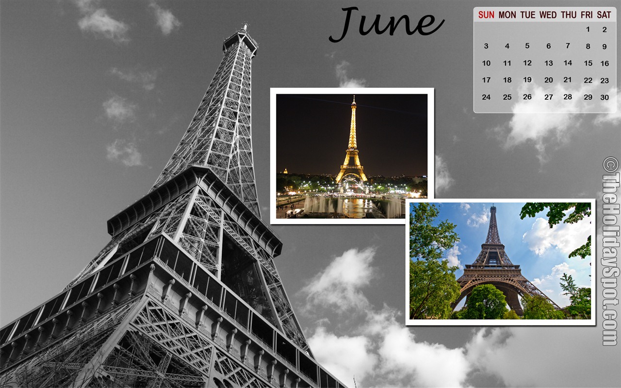 Calendario de junio de 2012 fondos de pantalla (2) #15 - 1280x800