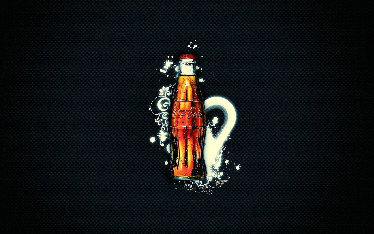 Coca-Cola hermosa ad fondo de pantalla #4 - 1280x800
