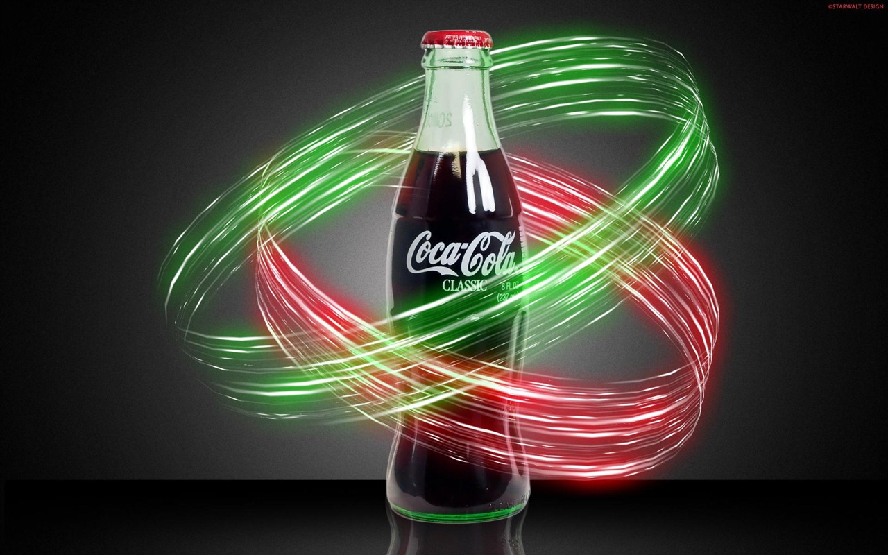 Coca-Cola hermosa ad fondo de pantalla #17 - 1280x800