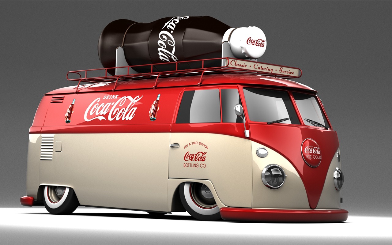 Coca-Cola hermosa ad fondo de pantalla #29 - 1280x800
