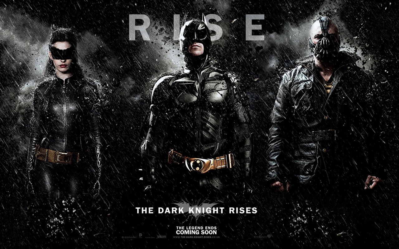 The Dark Knight Rises 蝙蝠俠：黑闇騎士崛起 高清壁紙 #1 - 1280x800