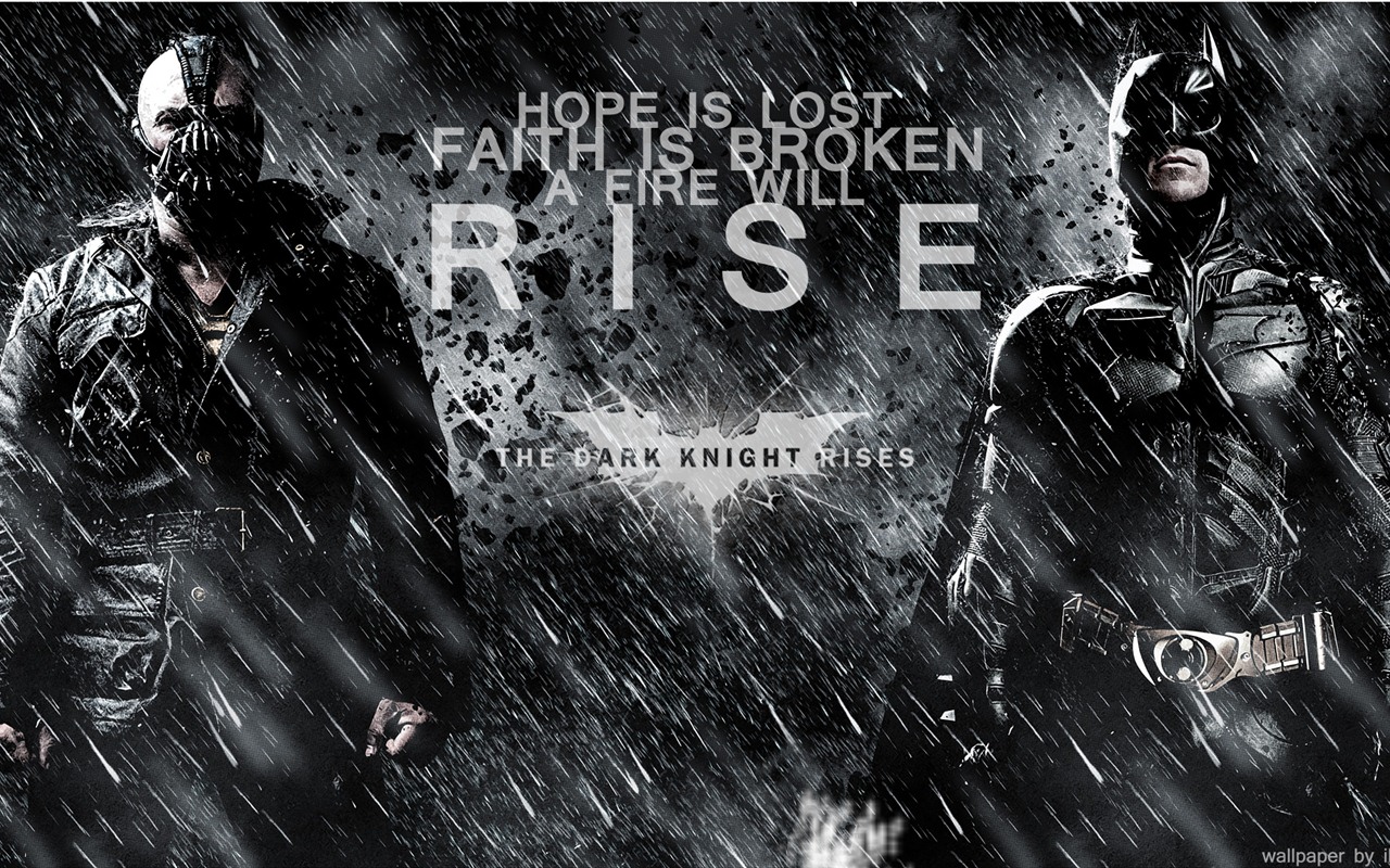 The Dark Knight Rises 蝙蝠侠：黑暗骑士崛起 高清壁纸5 - 1280x800