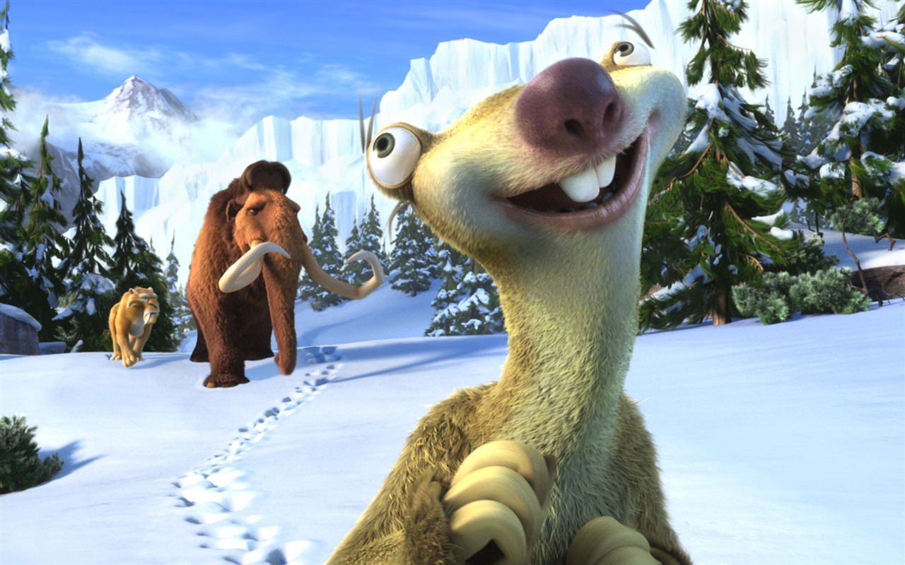 Ice Age 4: Continental Drift 冰川時代4：大陸漂移高清壁紙 #2 - 1280x800