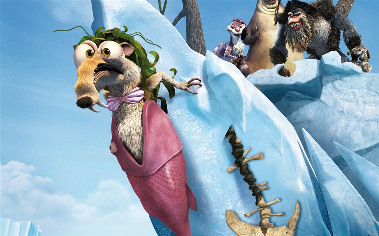 Ice Age 4: Continental Drift 冰川時代4：大陸漂移高清壁紙 #4 - 1280x800