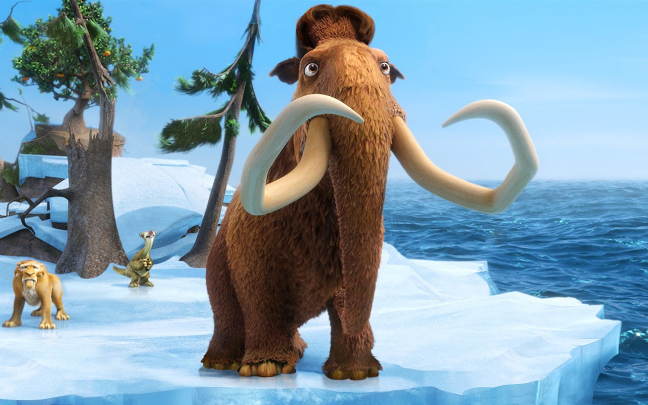 Ice Age 4: Continental Drift 冰川时代4：大陆漂移 高清壁纸11 - 1280x800