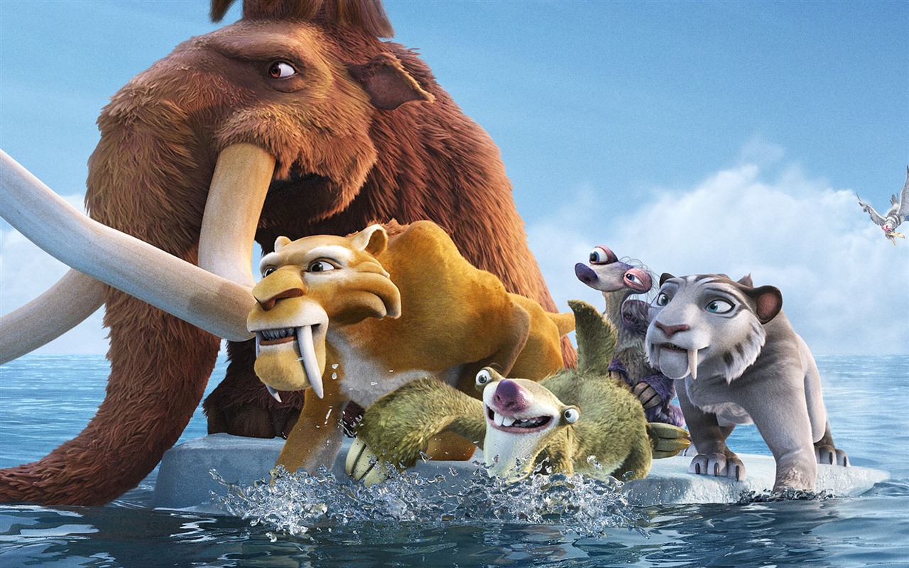 Ice Age 4: Continental Drift 冰川時代4：大陸漂移高清壁紙 #12 - 1280x800