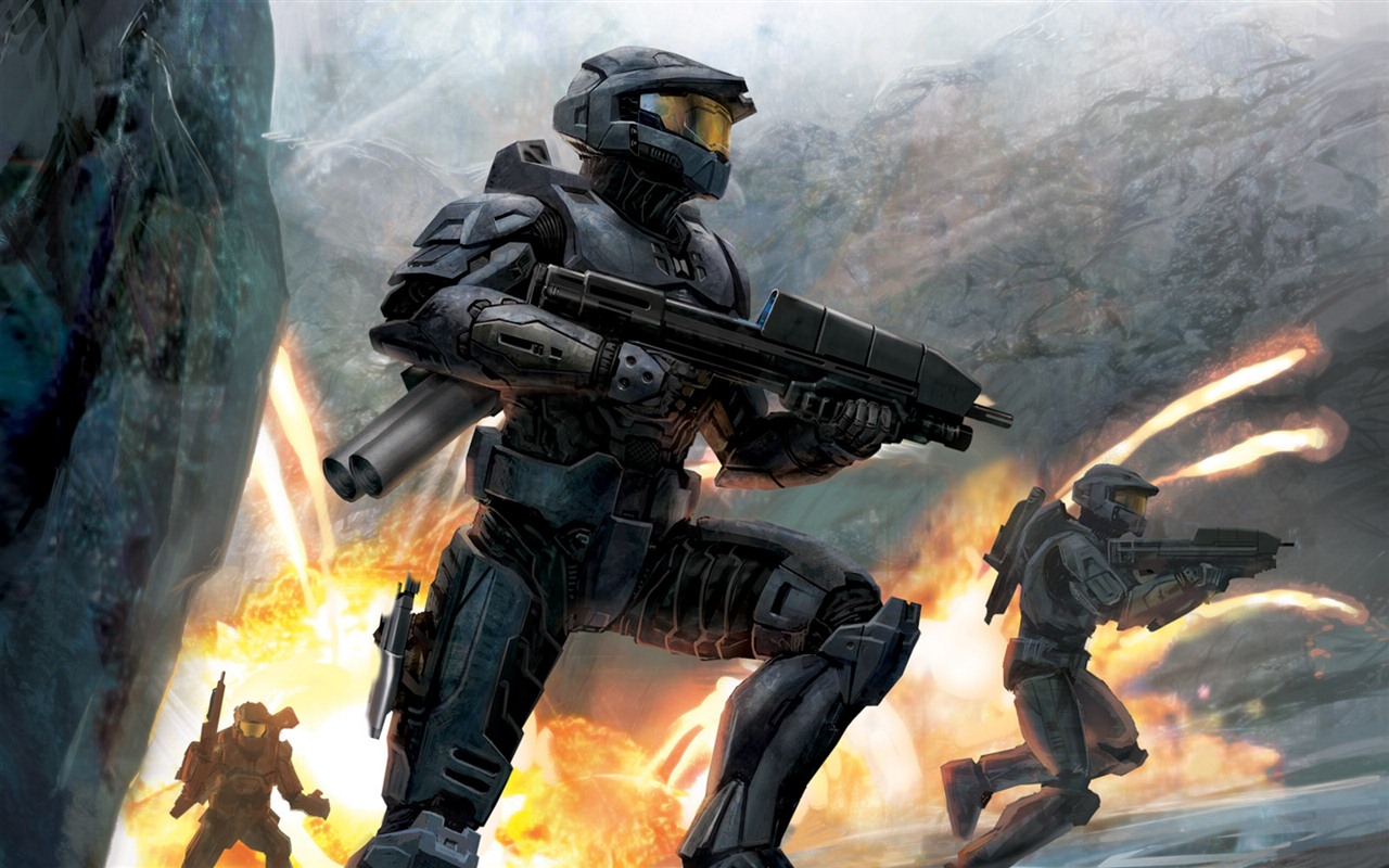 Halo 光暈 遊戲高清壁紙 #4 - 1280x800