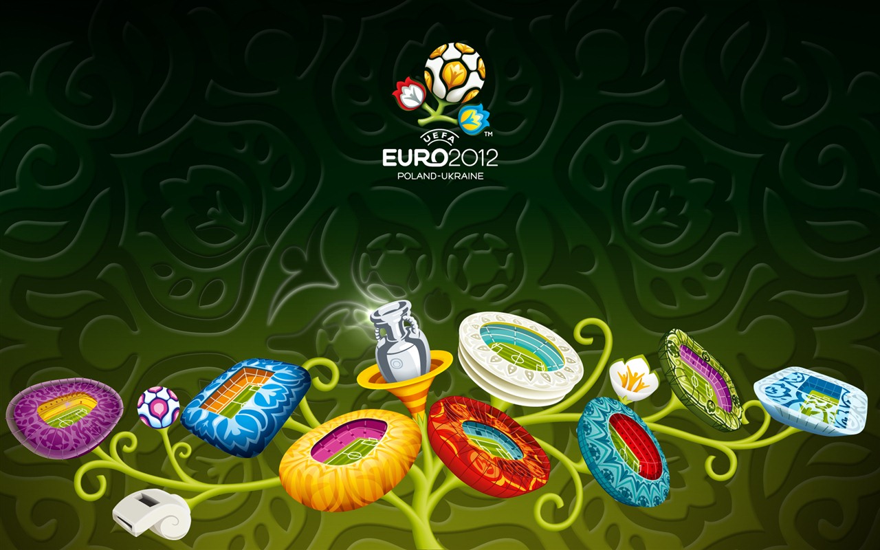 UEFA EURO 2012年歐錦賽高清壁紙(二) #11 - 1280x800