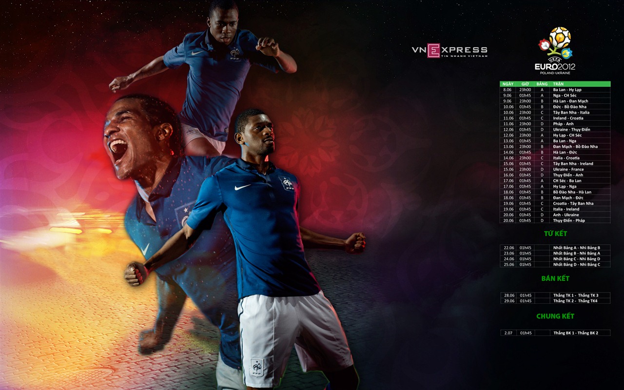 UEFA EURO 2012 HD Tapety na plochu (2) #19 - 1280x800
