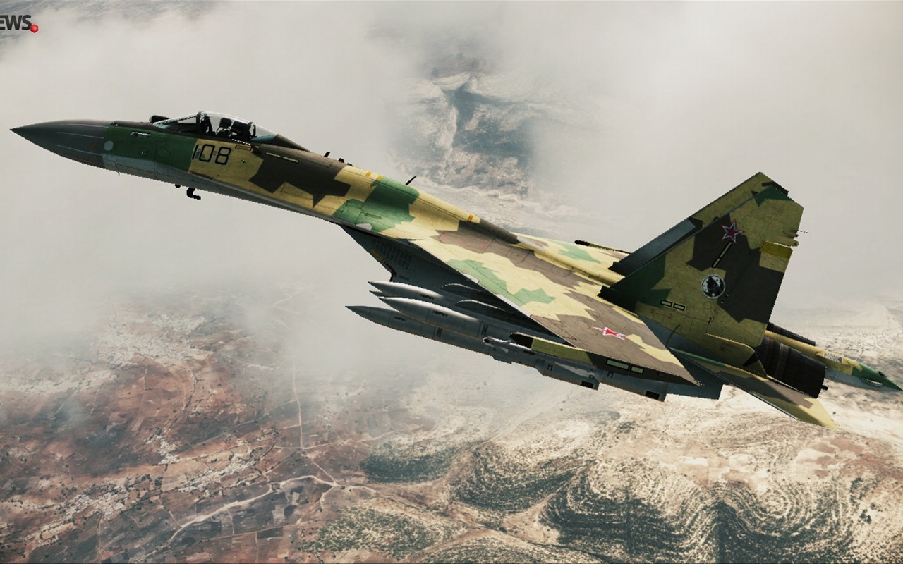 Ace Combat: Assault Horizo​​n 皇牌空戰7：突擊地平線高清壁紙 #5 - 1280x800