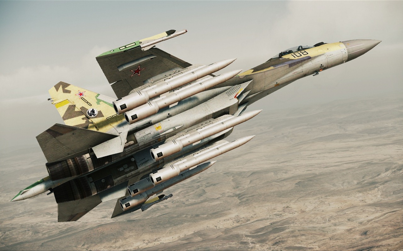 Ace Combat: Assault Horizon 皇牌空战7：突击地平线 高清壁纸8 - 1280x800