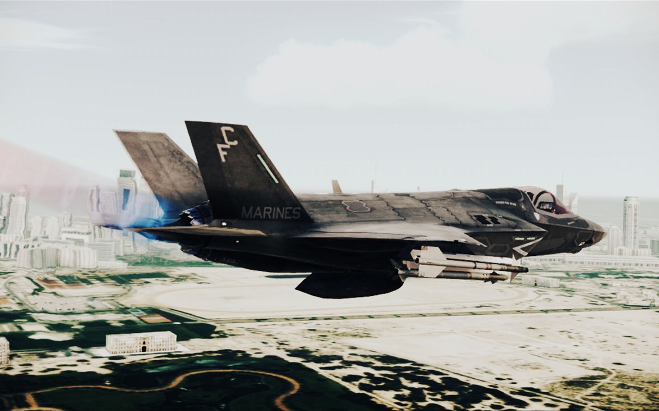 Ace Combat: Assault Horizon HD tapety na plochu #10 - 1280x800