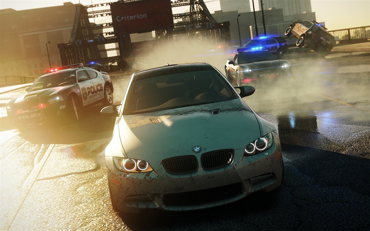 Need for Speed​​: Most Wanted 極品飛車17：最高通緝高清壁紙 #19 - 1280x800