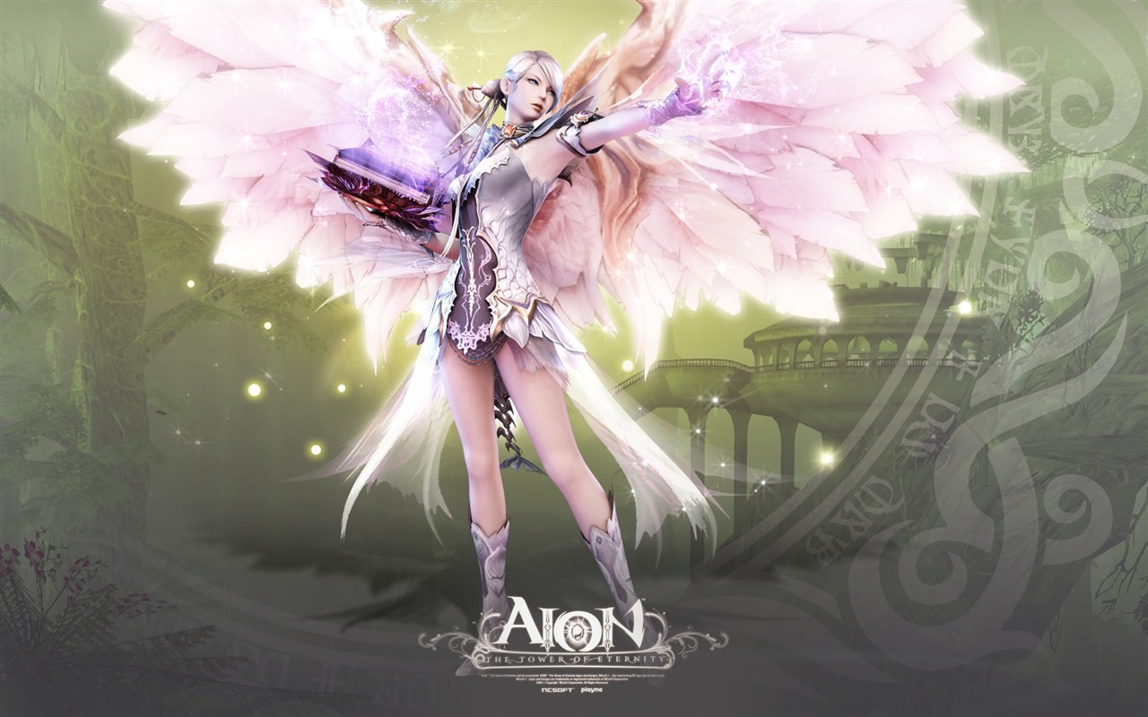 Aion 永恒之塔漂亮的女孩 高清壁纸(二)14 - 1280x800