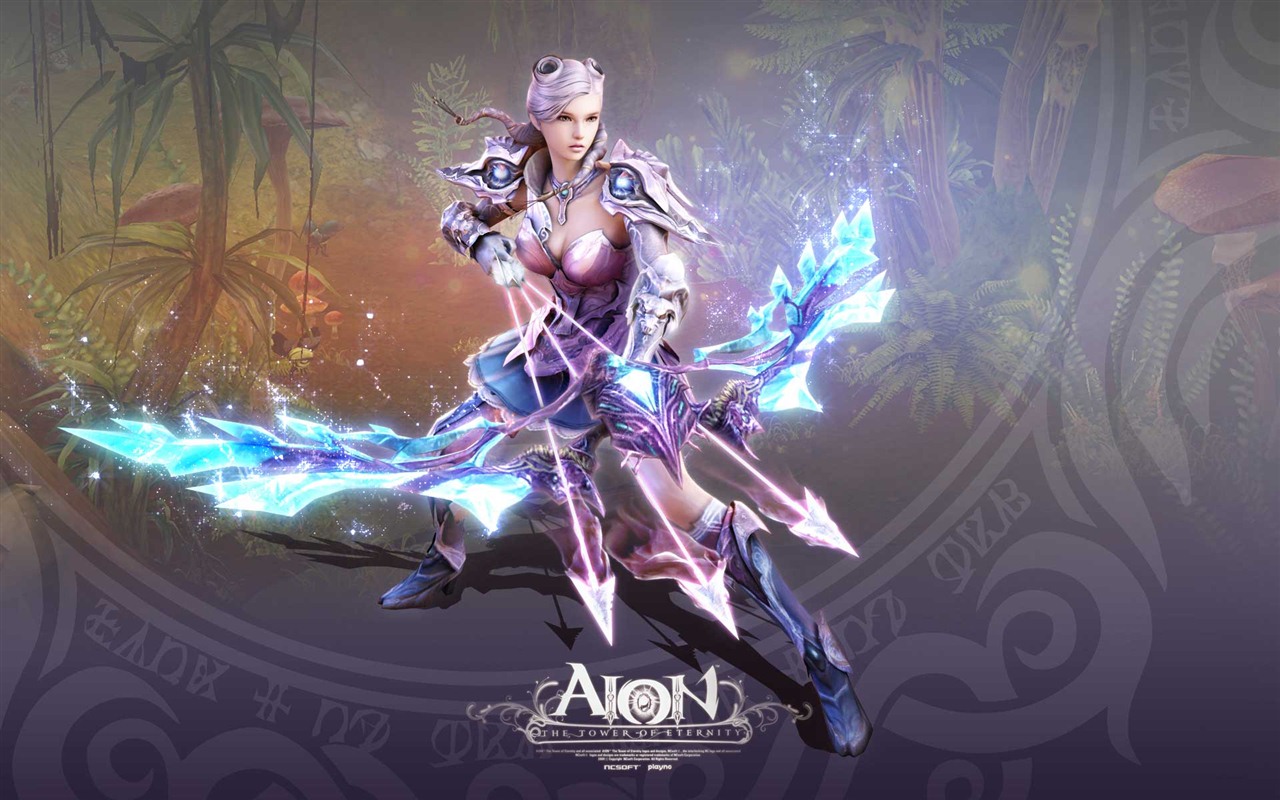 Aion 永恒之塔漂亮的女孩 高清壁纸(二)17 - 1280x800