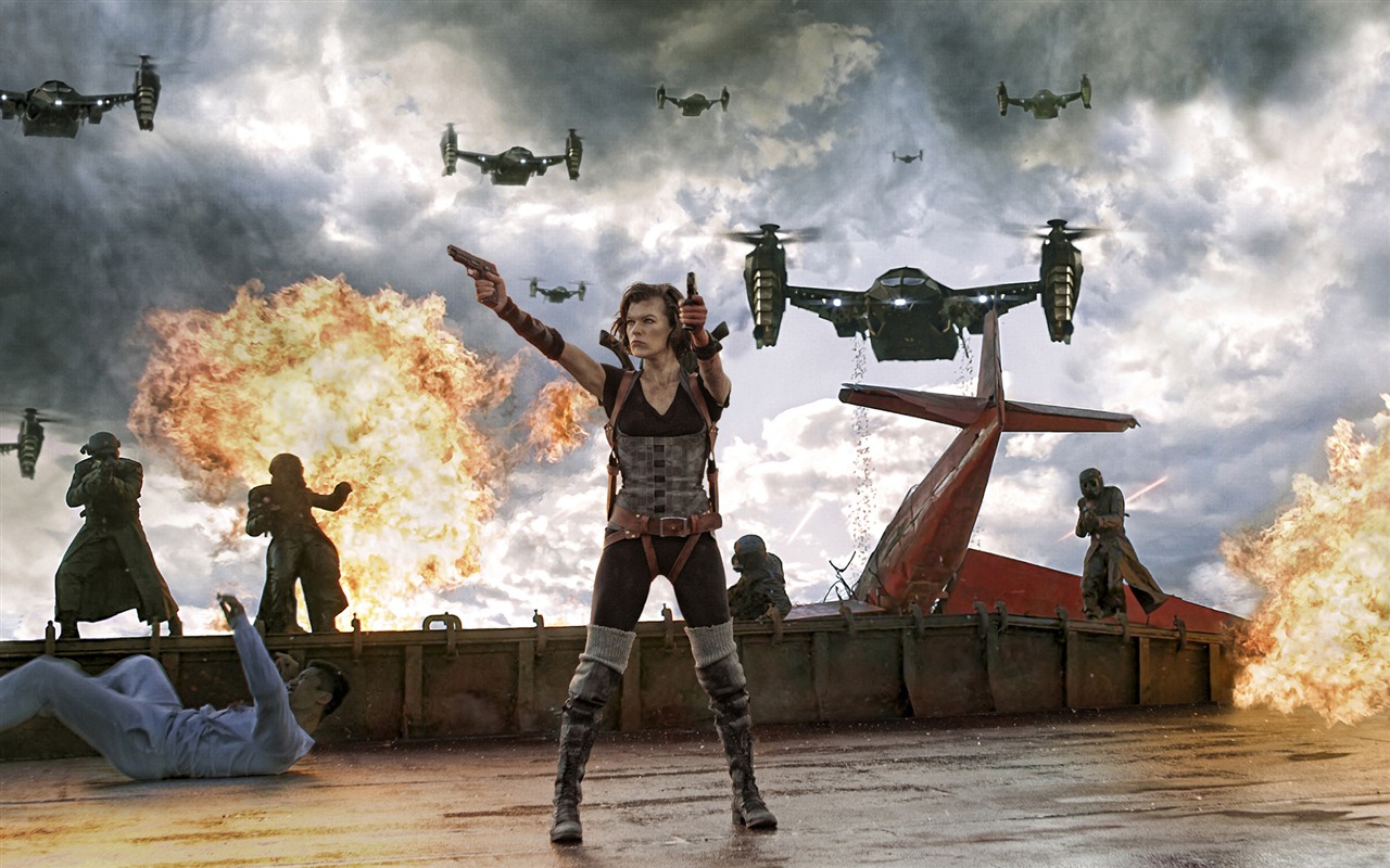 Resident Evil: Retribution 生化危机5：惩罚 高清壁纸2 - 1280x800