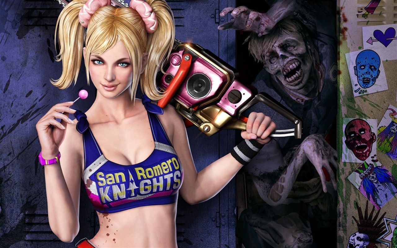 Lollipop Chainsaw fonds d'écran HD #1 - 1280x800