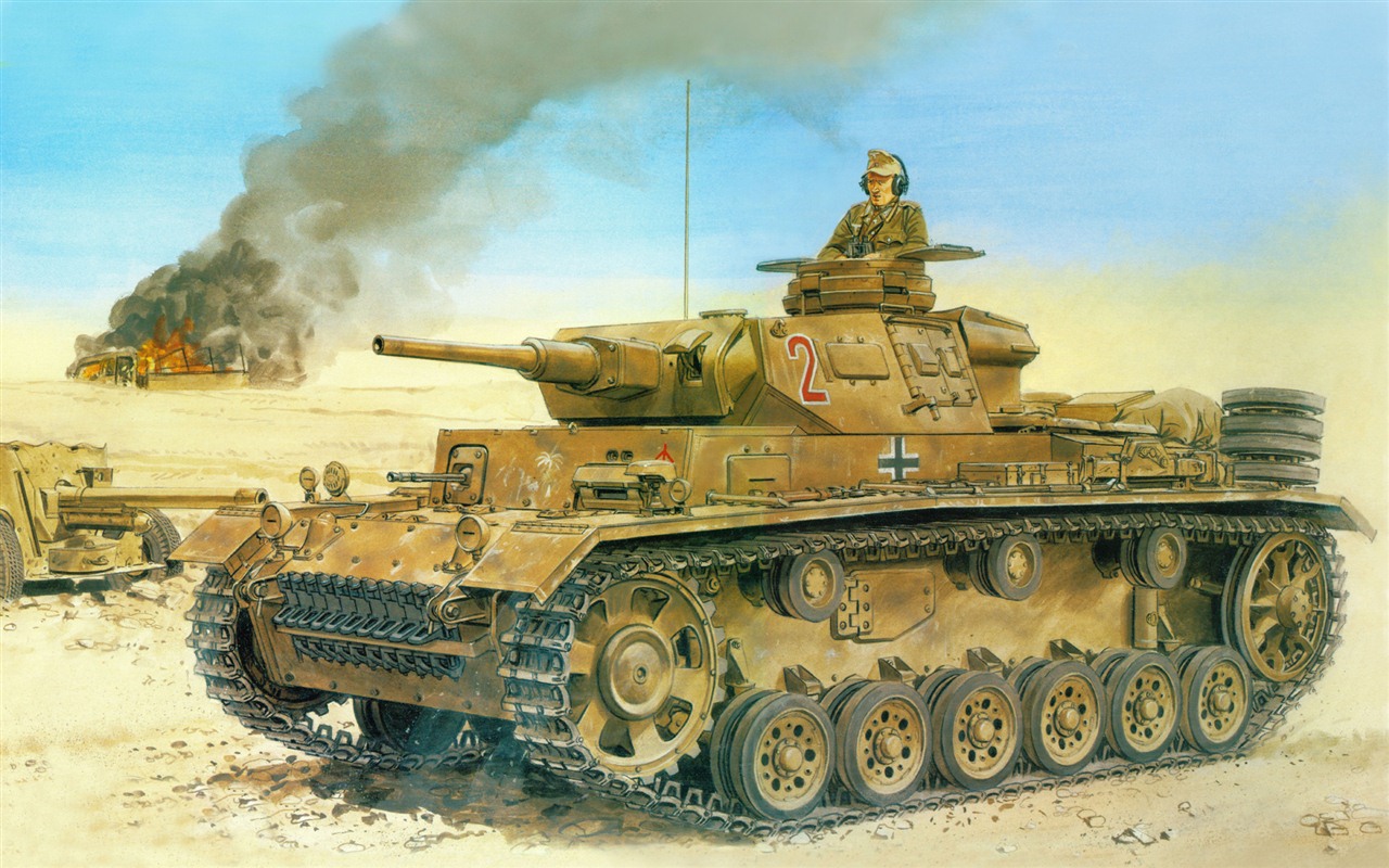 Военный танков, боевых бронированных картины HD обои #7 - 1280x800