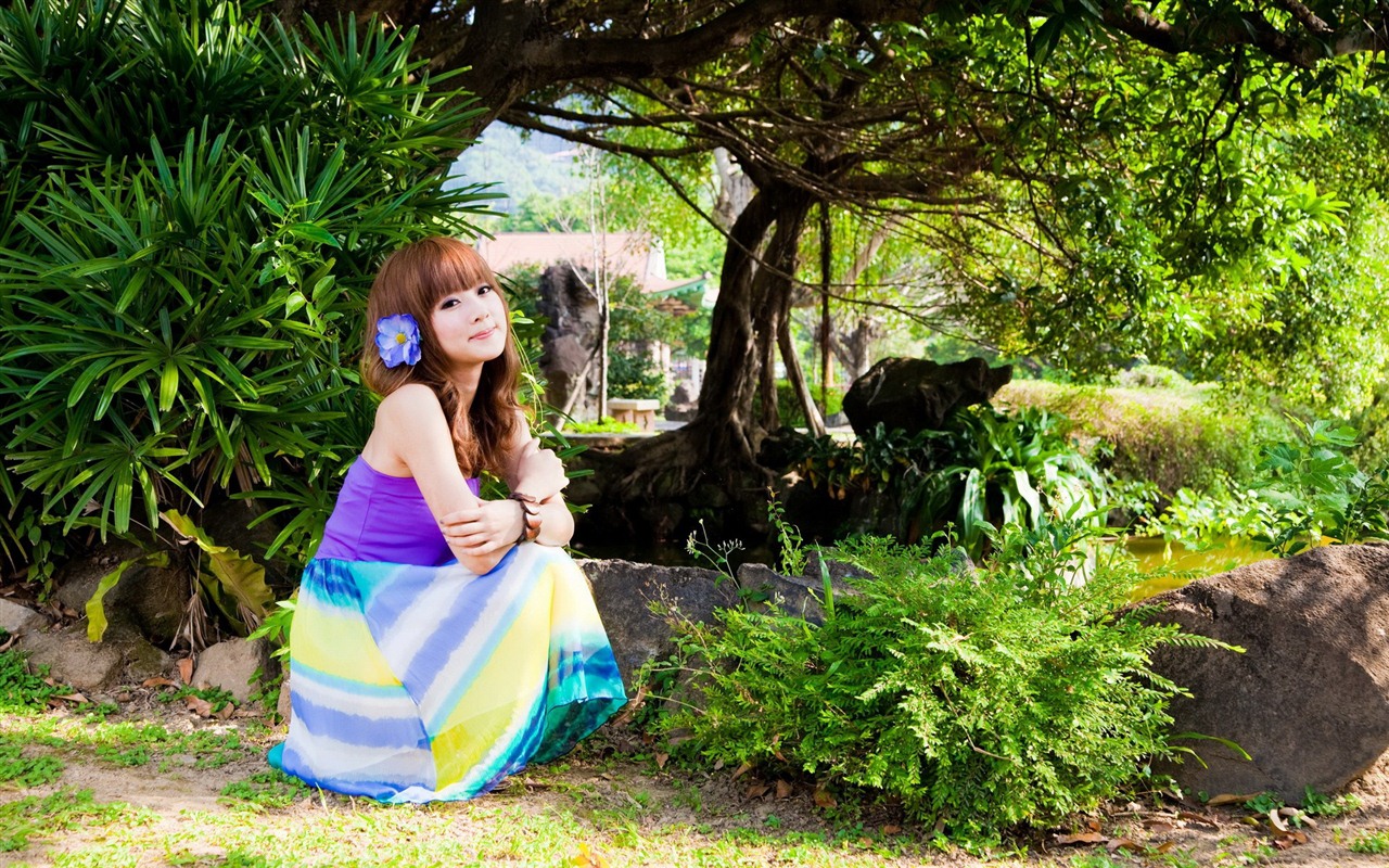 Tchaj-wan ovoce dívka krásné Tapety na plochu (11) #3 - 1280x800