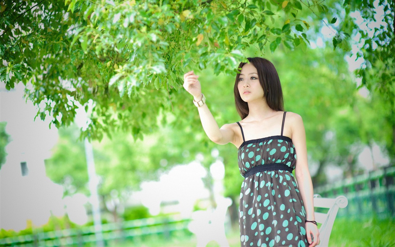 Tchaj-wan ovoce dívka krásné Tapety na plochu (11) #10 - 1280x800
