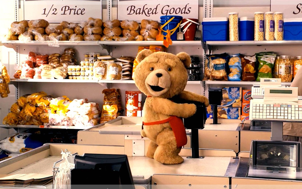 Ted 2012 泰迪熊2012 高清壁纸12 - 1280x800