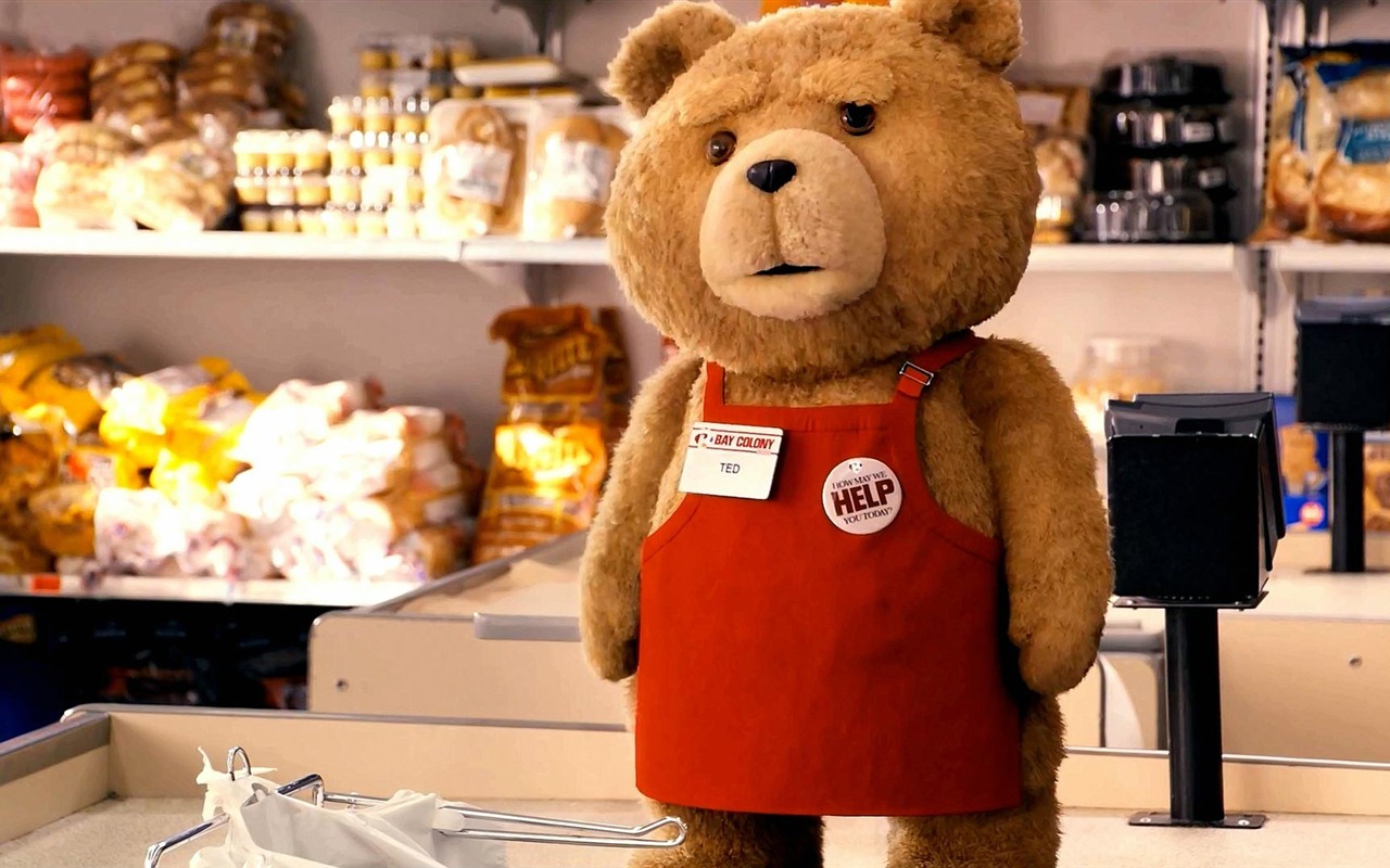 Ted 2012 泰迪熊2012 高清壁紙 #14 - 1280x800